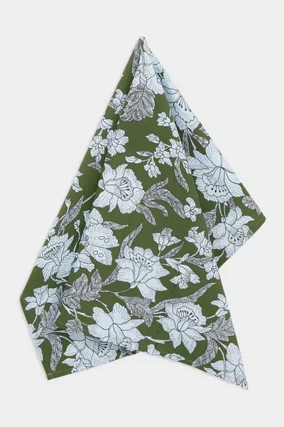 La Doublej Housewives Dishtowel In Lilium Bosco In Green