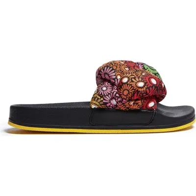 La Doublej Treccia Slides Pride Daisy Multicolor