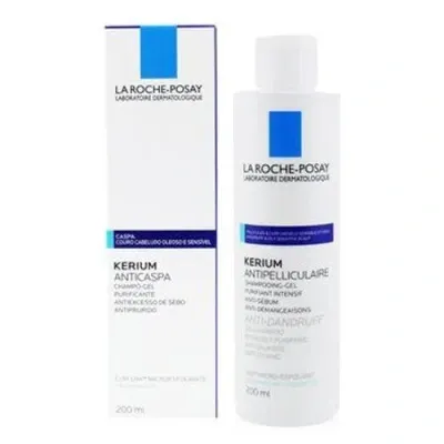 La Roche-posay Kerium Anti-dandruff Micro-exfoliating Lha Gel Shampoo In White