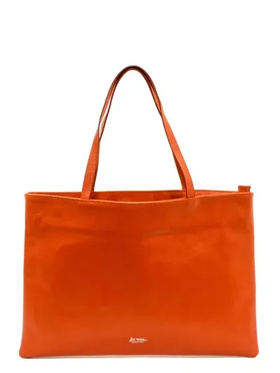 La Rose Tote Bag Mango In Orange