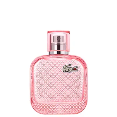 Lacoste L.12.12 Rose Sparkling Eau De Toilette Spray 50ml In White