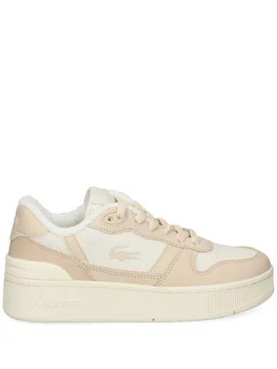 Lacoste Logo-print Sneakers In Neutrals