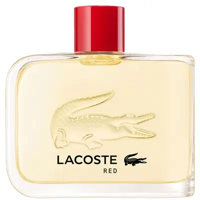 Lacoste Red Eau De Toilette Spray 125ml In White