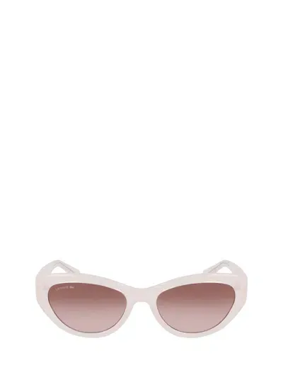 Lacoste Sunglasses In Opaline Nude