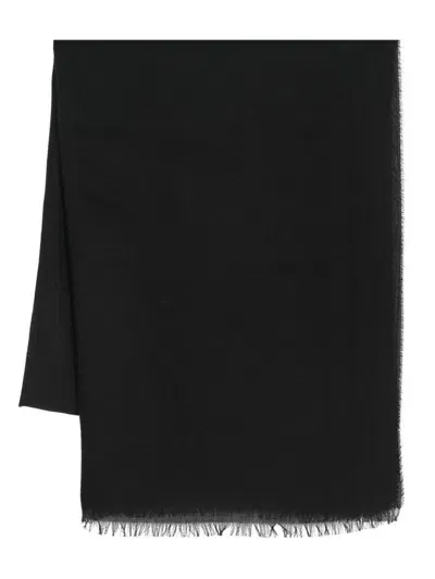 Lady Anne Cashmere Scarf In Black