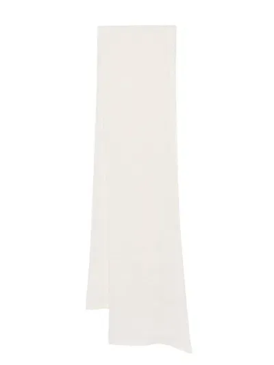 Lady Anne Cashmere Scarf In White