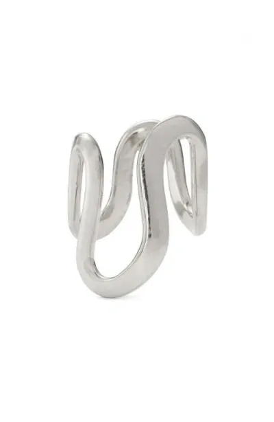 Lady Grey Peak Ring In Silver