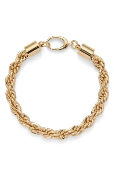 Lady Grey Xl Rope Chain Bracelet In Gold