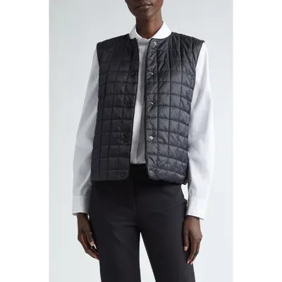 Lafayette 148 New York Reversible Quilted Vest In Black