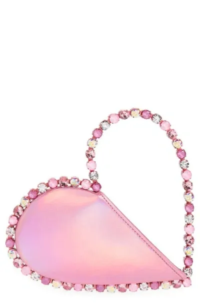 L'alingi Taliya Heart-shaped Clutch Bag In Candy