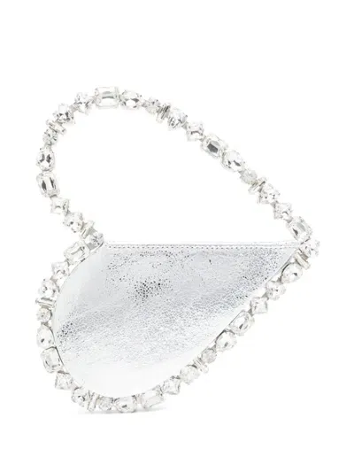 L'alingi Taliya Clutch Bag In Silver