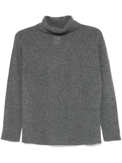 Lamberto Losani Cashmere Sweater In 灰色