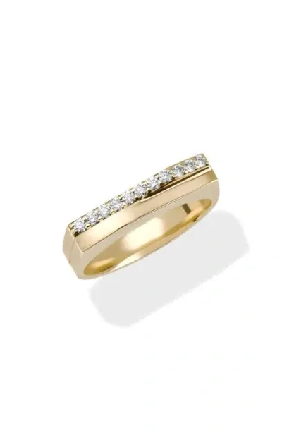 Lana Geometric Stack Ring In Yellow Gold