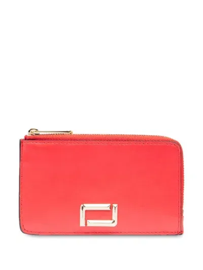 Lancel Angele Wallet In Red