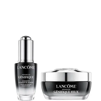 Lancôme Advanced Genifique Serum And Eye Cream Bundle In White