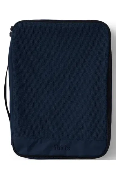 Lands' End Small Travel Packing Cube In Radiant Navy