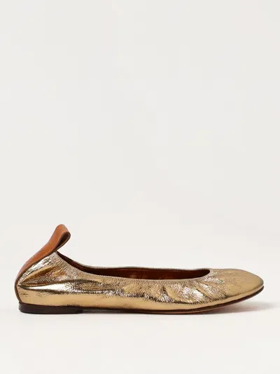 Lanvin Ballet Flats  Woman Color Gold