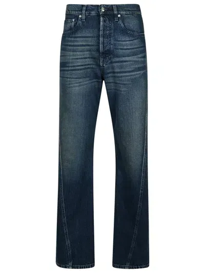 Lanvin Blue Denim Jeans Man