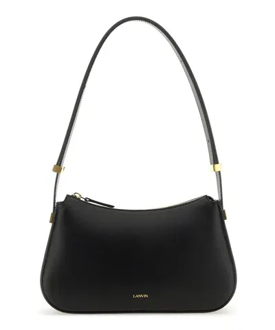 Lanvin Concreto Shoulder Bag In Black