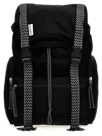 Lanvin Curb Backpack In Noir