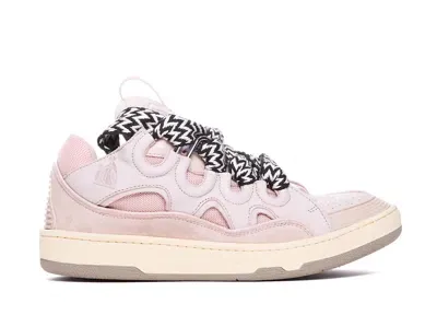 Lanvin Curb Sneakers In Pink