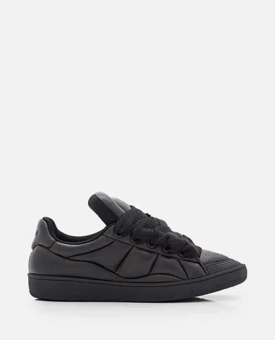 Lanvin Curb Xl Low Top Sneakers In Black