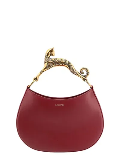 Lanvin Hobo Gatto In Red