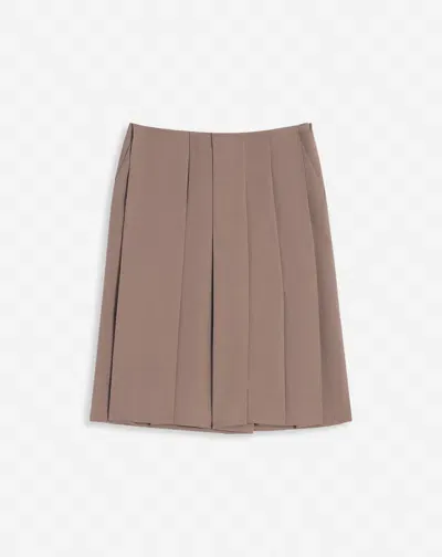 Lanvin Jupe-culotte Plissée Pour Femme In Neutrals