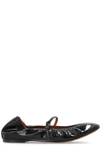 Lanvin Flats In Black