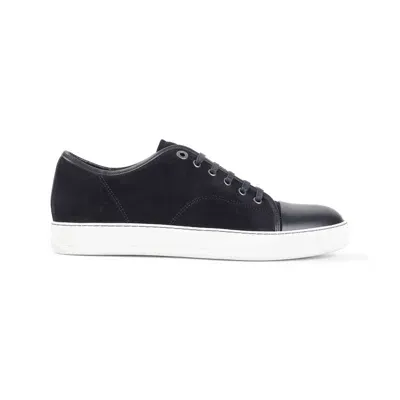 Lanvin Toe-capped Sneakers In Blue