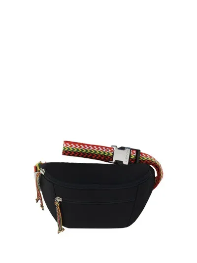 Lanvin Curb Bum Bag In Black