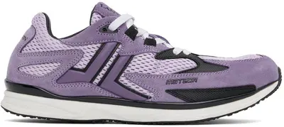 Lanvin Purple Meteor Sneakers In 7670 Mauve/purple