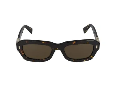 Lanvin Rectangular Frame Sunglasses In Black