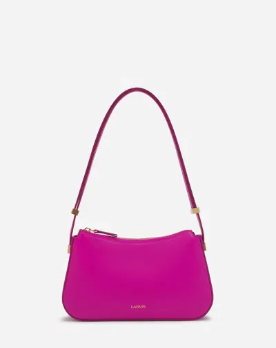 Lanvin Sac Baguette Concerto En Cuir Pour Femme In Burgundy