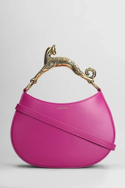 Lanvin Shoulder Bag In Fuxia Leather