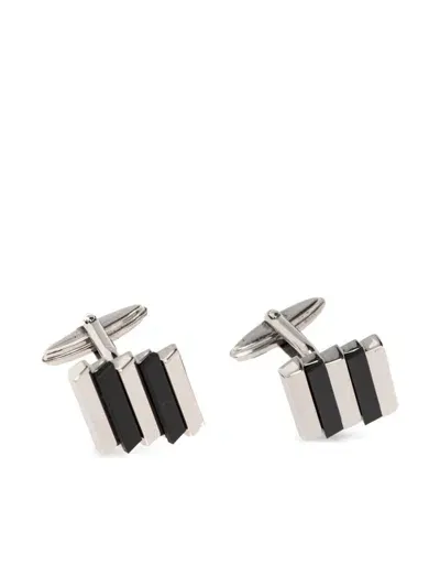 Lanvin Silver-tone Cufflinks In Silber