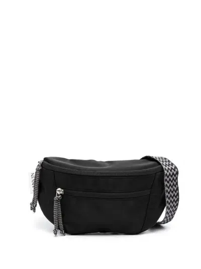 Lanvin Small Waist  Curb Bags In Black