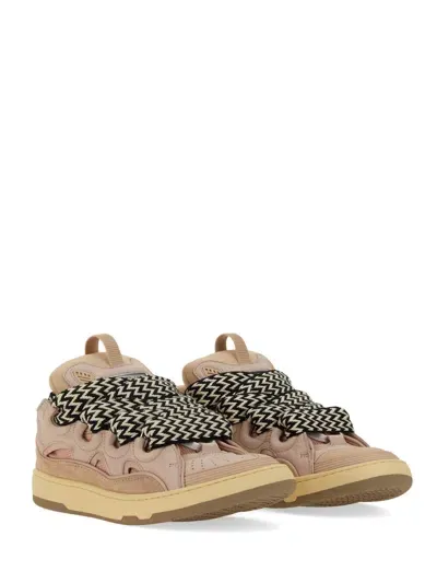 Lanvin Sneaker Curb In Pink