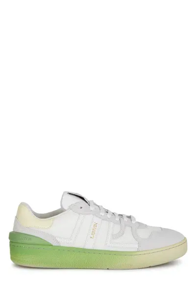 Lanvin Clay Low-top Sneakers In White