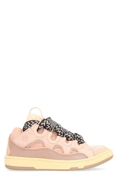 Lanvin Sneakers Low-top Curb In Pink