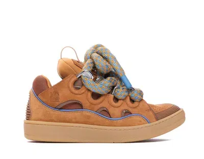 Lanvin Sneakers In Camel