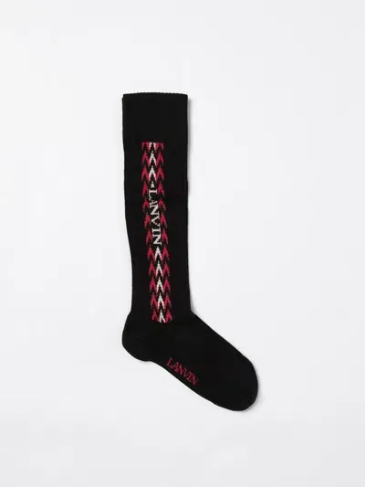 Lanvin Socks Baby  Kids Color Black In Schwarz