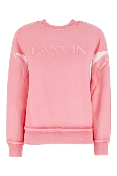 Lanvin Sweaters In Peony Pink