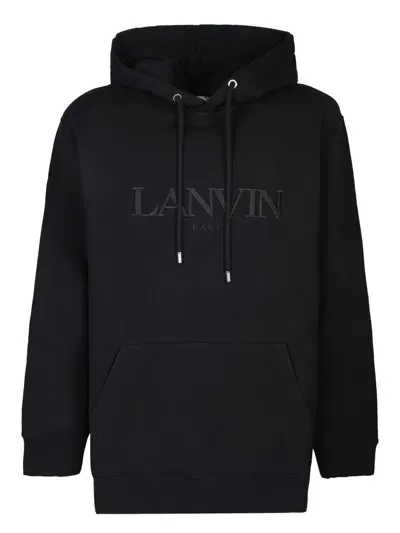 Lanvin Sweatshirts In Black