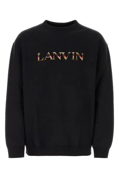 Lanvin Sweatshirts In Black