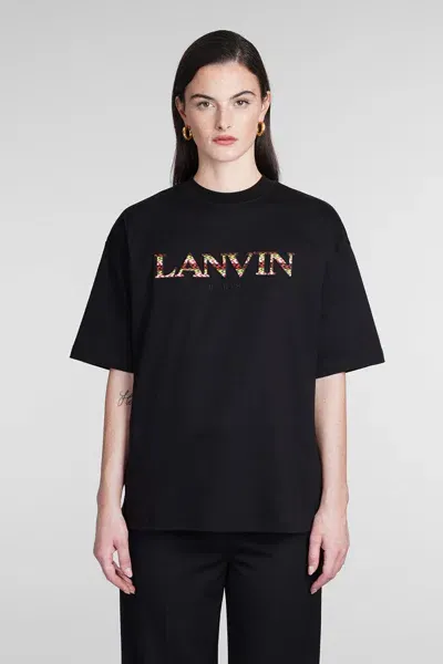 Lanvin T-shirt In Black