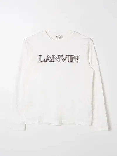 Lanvin T-shirt  Kids Color White In Weiss