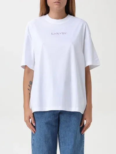 Lanvin T-shirt  Woman Color White In Weiss