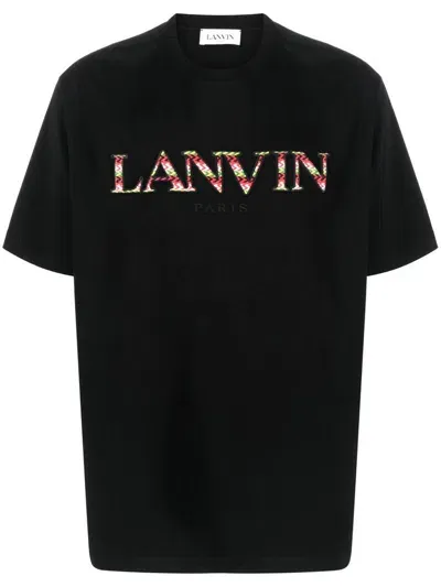 Lanvin T-shirts And Polos In Black