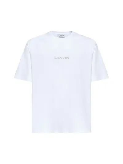 Lanvin T-shirts And Polos In Optic White